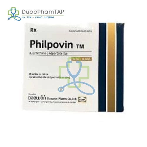 Philpovin - L-Ornithine-L-Aspartate 5g/10ml DAEWON PHARM